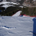 Pista Saslong, Dolomiti