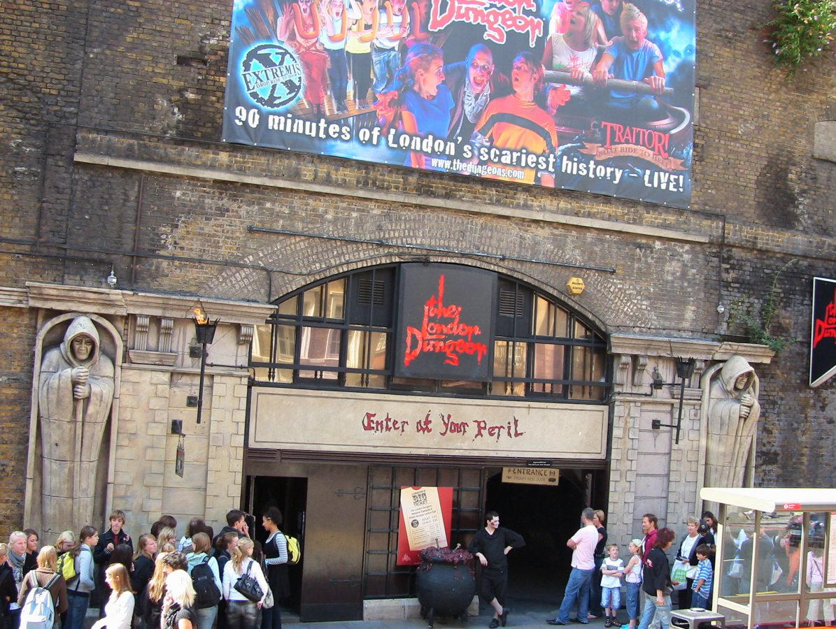 London dungeon фото