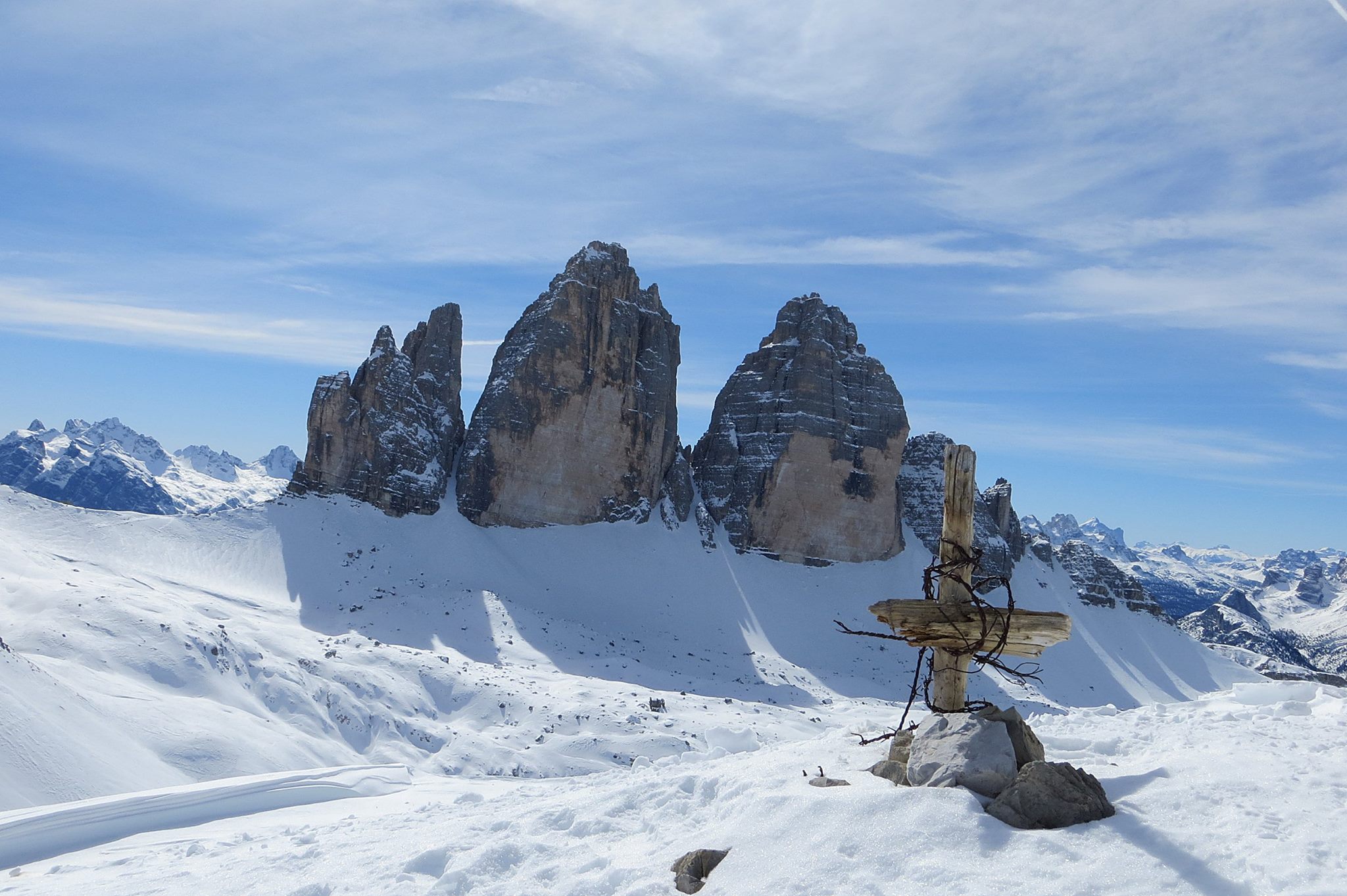 tre cime di lavaredo escursioni invernali