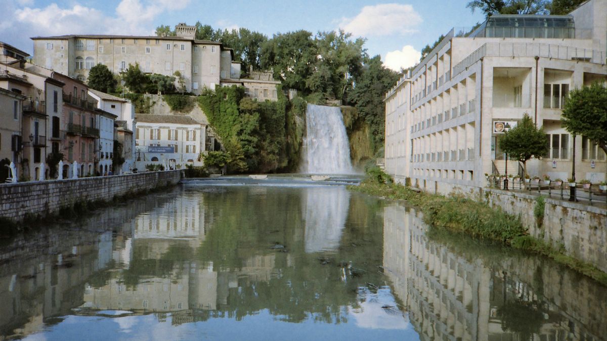 Andare nelle cascate del Lazio