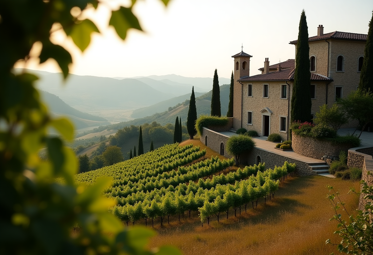 Agriturismo in Toscana con vista panoramica