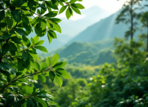 Paesaggio mozzafiato della Malesia tra natura e cultura