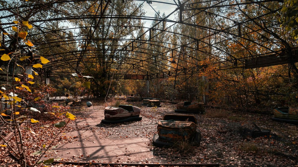 Chernobyl, i murales di Prypiat