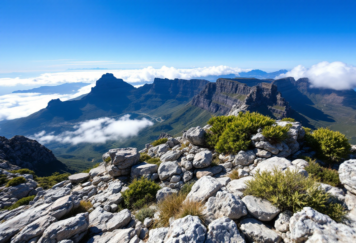 Esplorare il Parco Nazionale della Table Mountain