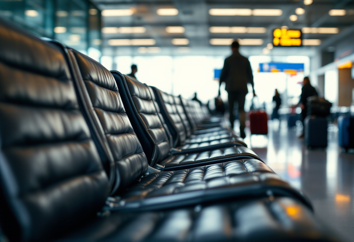 Immagine di bagagli pronti per volare con British Airways