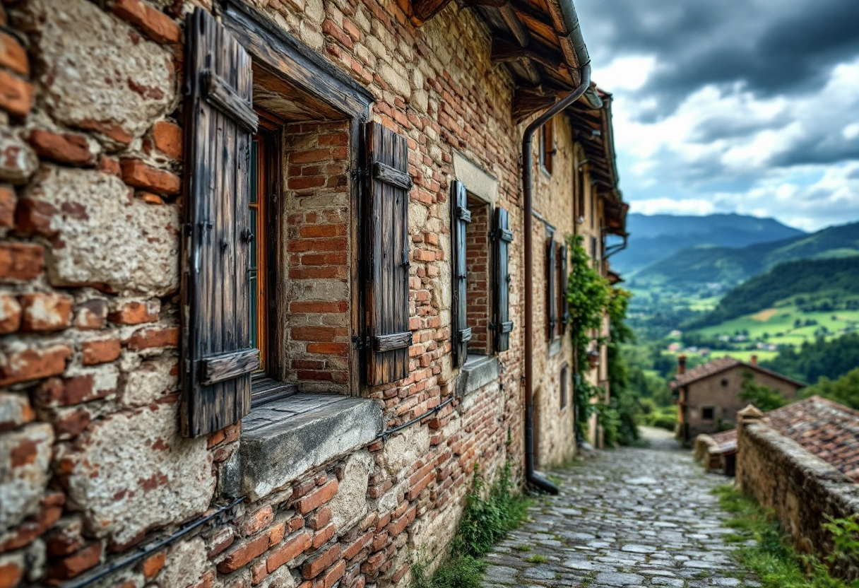 Panorama di Bagnone, un gioiello della Lunigiana