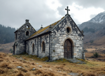 Immagine di una chiesa sconsacrata in Italia