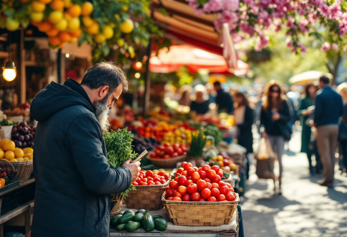 Immagine di eventi enogastronomici in Italia durante la primavera