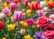Fioriture primaverili nei giardini europei
