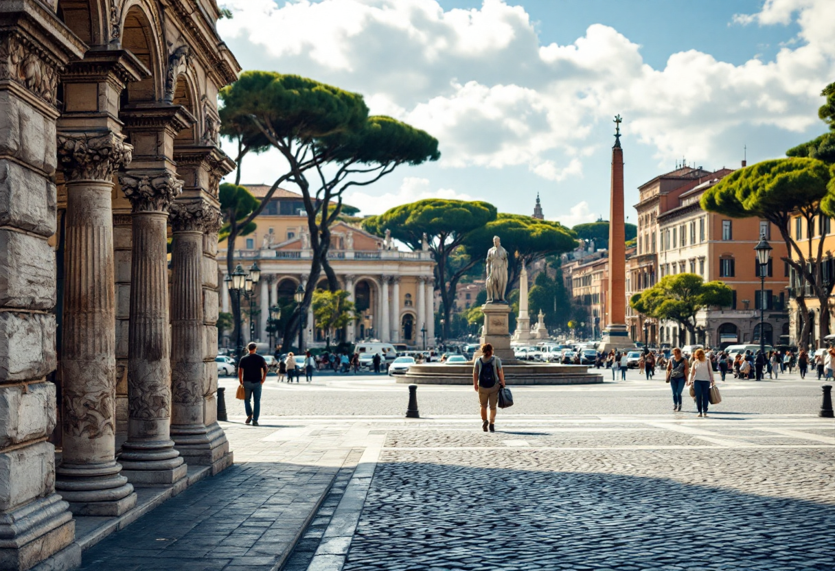 Immagine che rappresenta il Giubileo a Roma con arte e spiritualità