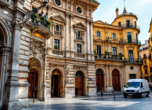 Vista del Palazzo dei Normanni, simbolo della storia siciliana