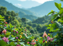 Elefanti in un santuario etico in Thailandia