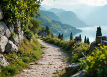 Panorama del Sentiero del Viandante tra natura e storia