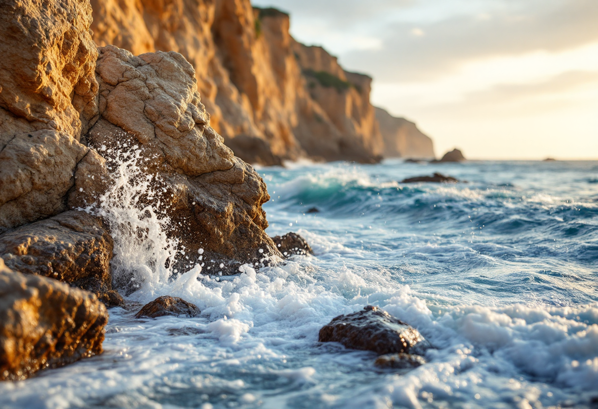 Escursionista che esplora i sentieri della Puglia