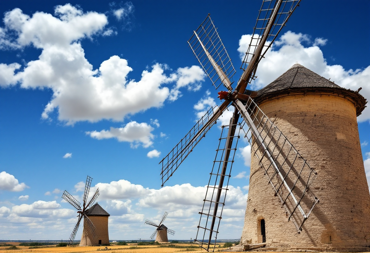 Panorama di Castiglia-La Mancia con storia e natura
